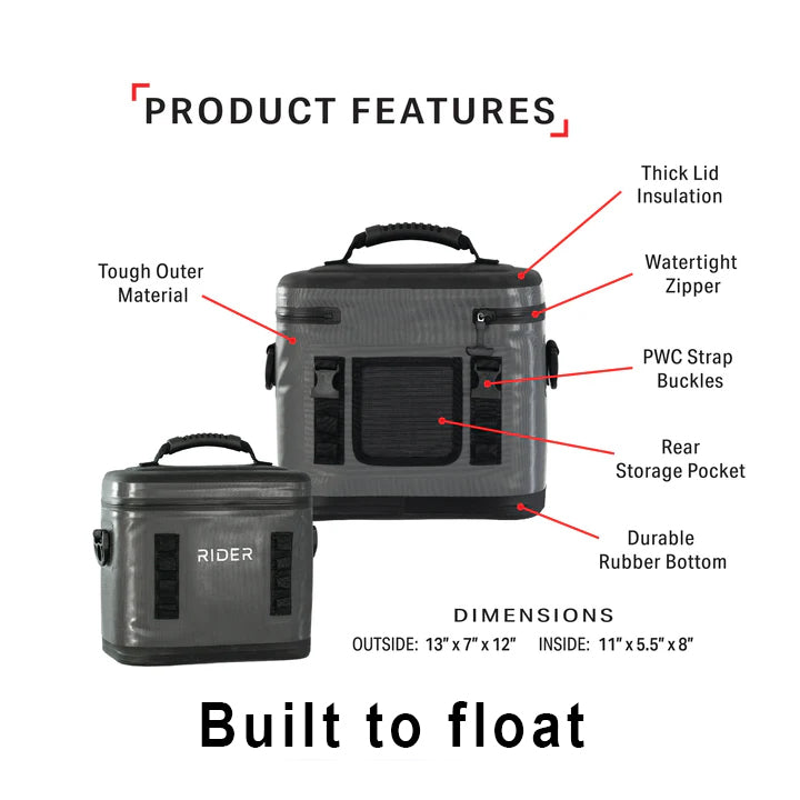 Rider Coolers Kayak Cooler Built To Float