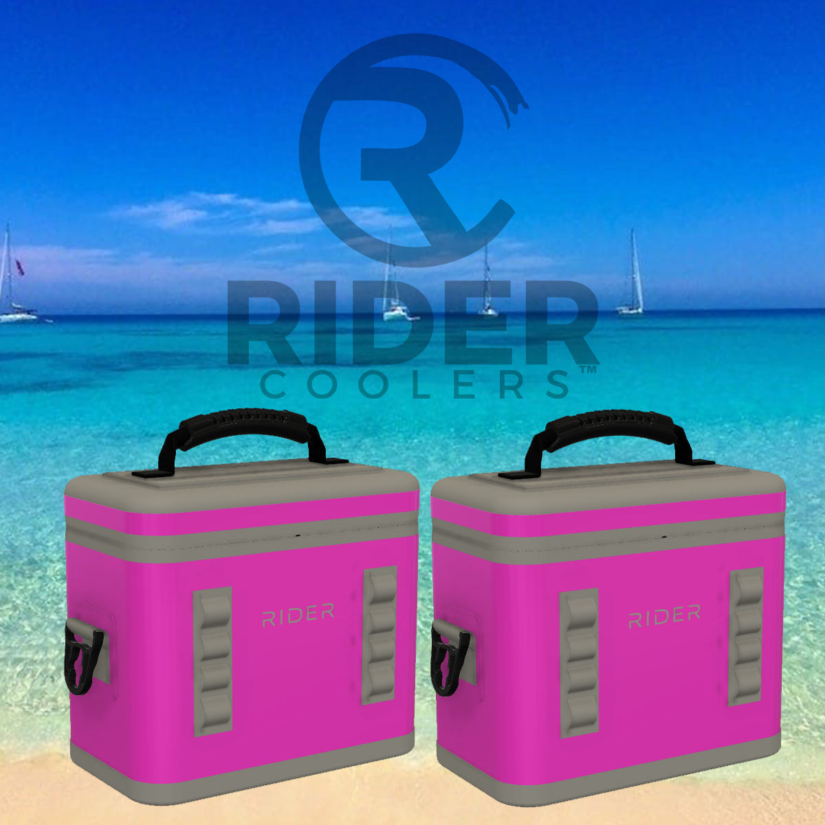 Rider PWC Coolers Jet Ski Coolers Set of 2