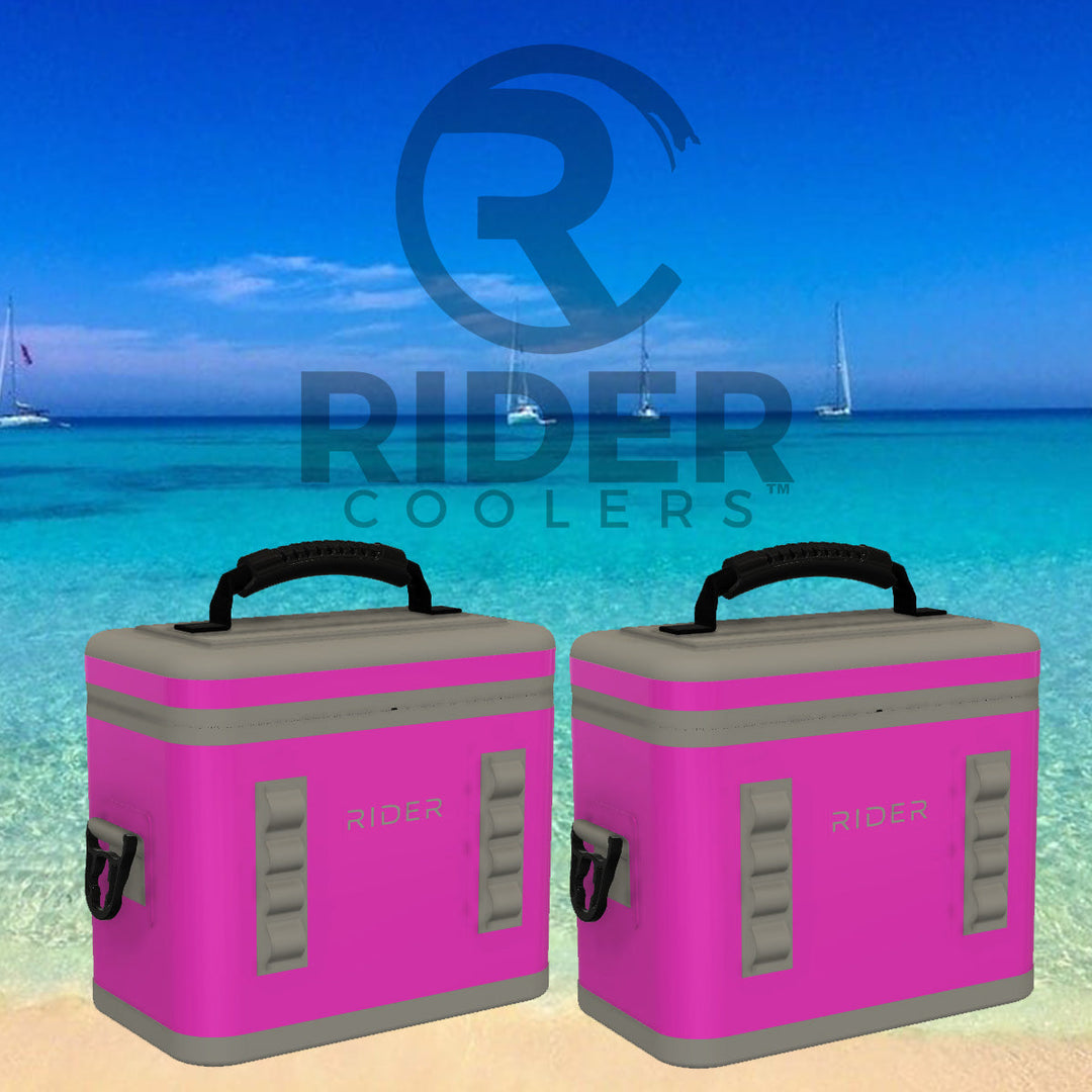 Rider PWC Coolers Jet Ski Coolers Set of 2 Red - Pre sale