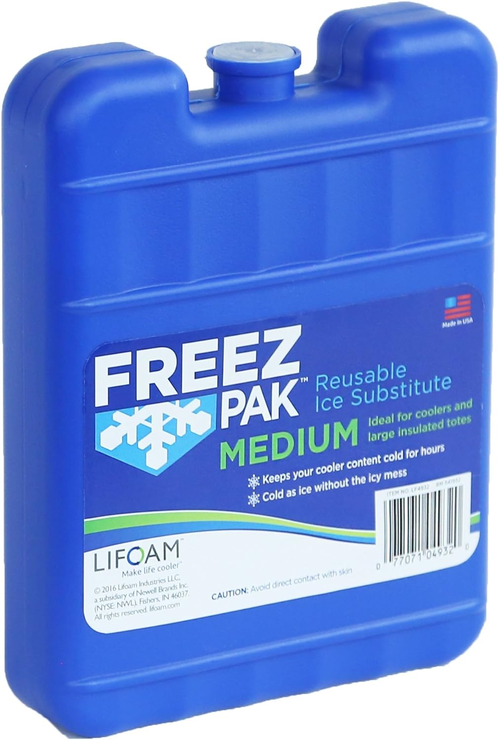 Freeze Pack Medium 7.3 x 5.5 x 1.5 Inch LF4932