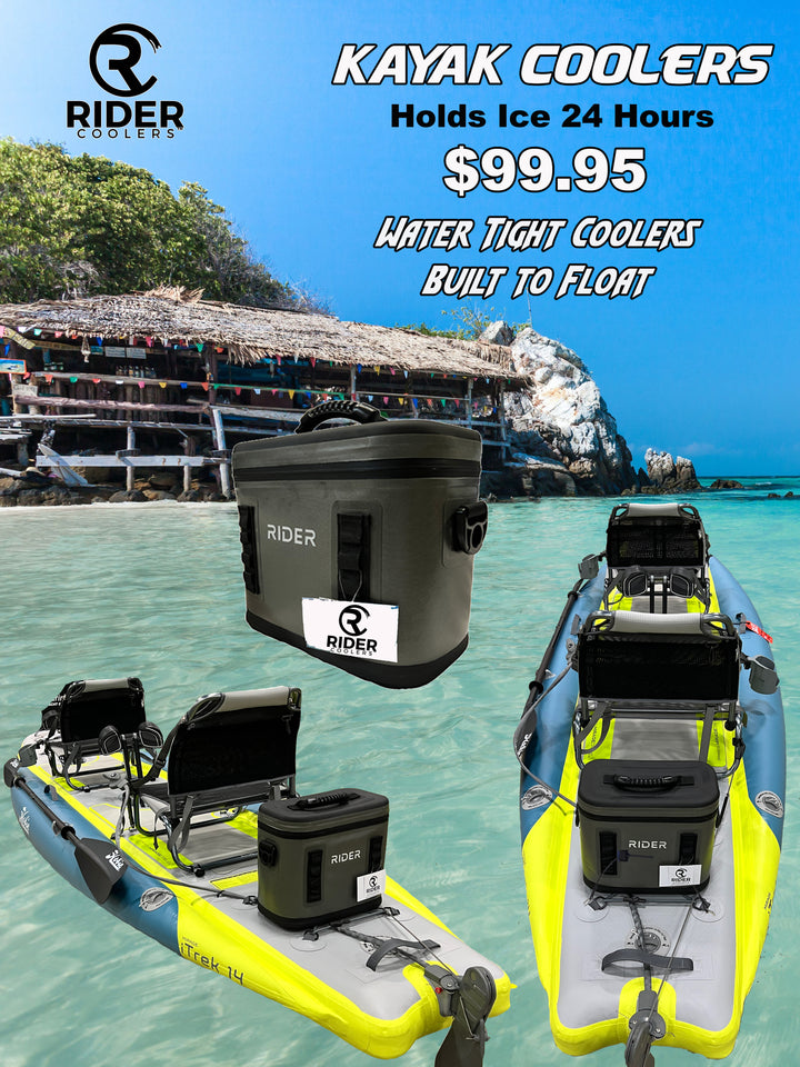 Rider Coolers Kayak Cooler Built To Float